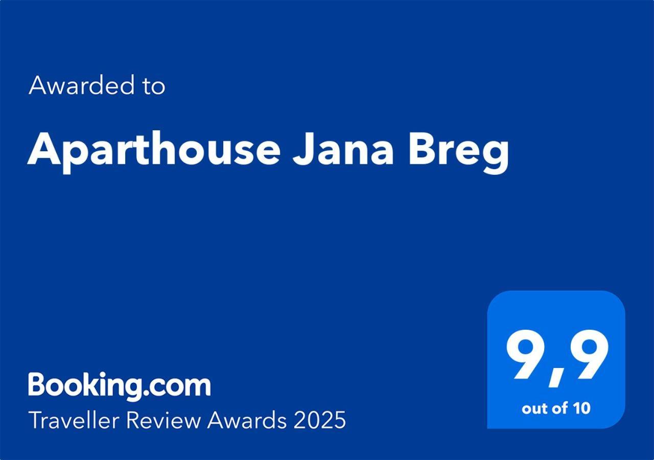 Zirovnica Aparthouse Jana Breg מראה חיצוני תמונה